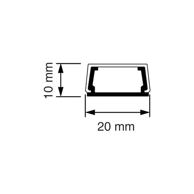 MK 10 Mini-Koffer grau (RAL 7038)